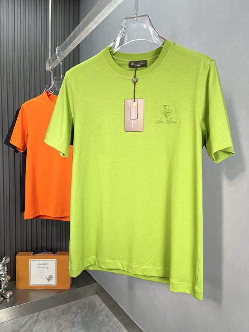 Loro Piana Premium Custom T-shirt in Five Colors