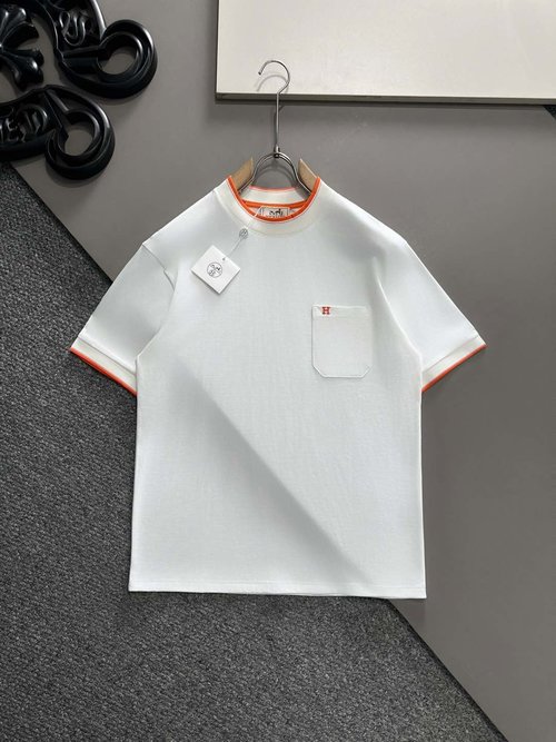 Hermes New Arrival Short Sleeve Round Neck T-Shirt