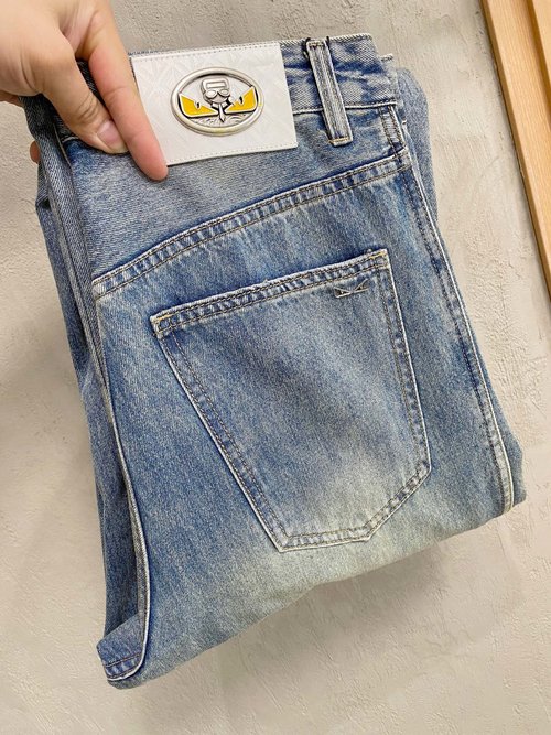 Louis Vuitton Premium Retro Color & Comfortable Denim Jeans