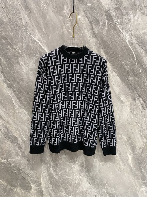 Fendi Thickened Top - Replica Sweater with Special Fabric
