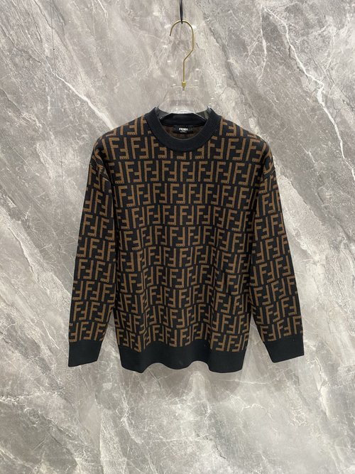 Fendi Thickened Top - Replica Sweater with Special Fabric