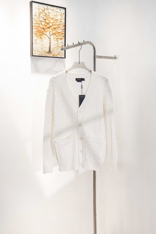 Polo Ralph Lauren Stylish Cardigan with Four Colors and Fine Workmanship