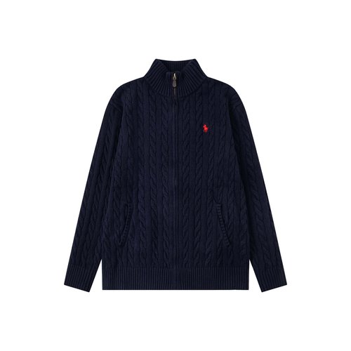 Polo Ralph Lauren Four-color Zippered Jacket with Premium Accessories