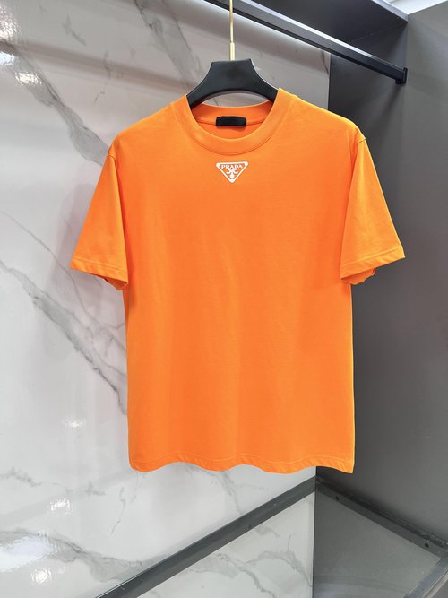 Prada Versatile Embroidered Short-Sleeve Shirt