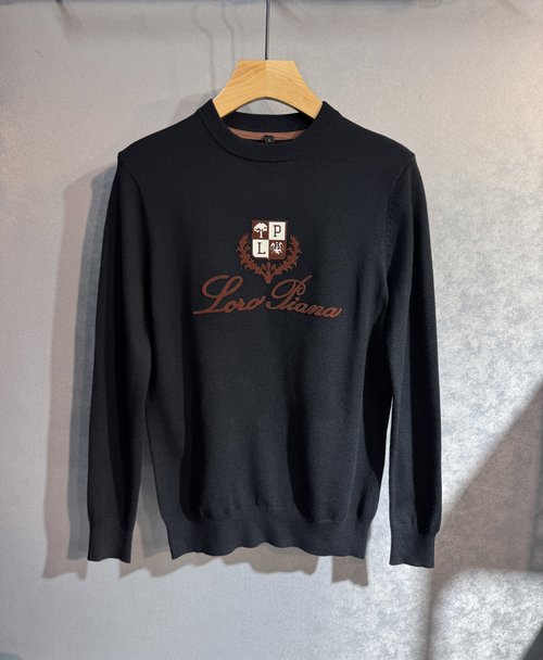Loro Piana Classic Logo Sweater in High-Quality Imported Fabric