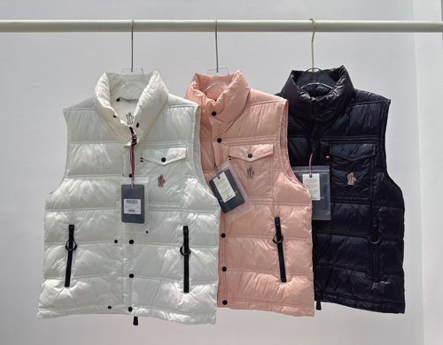 Moncler Outdoor Series Collared Logo Down Vest