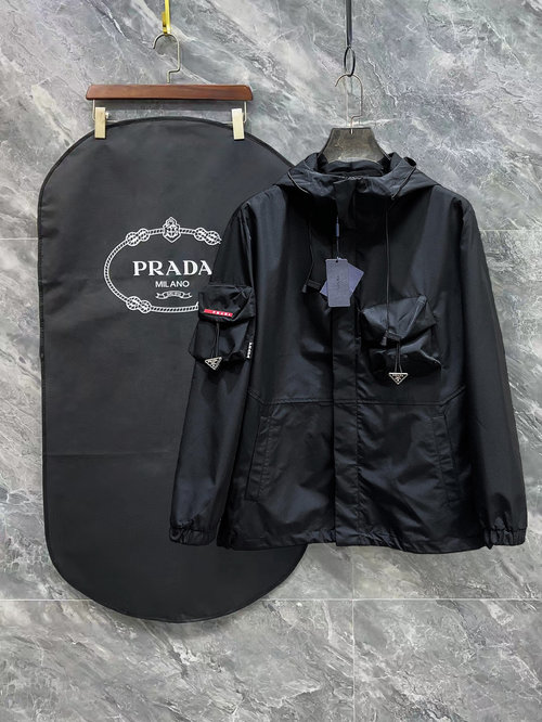 Prada Returnable Reversible Jacket, Premium Fabric