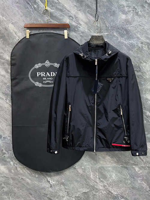 Prada Double-sided Jacket with High Comfort and Good Fit