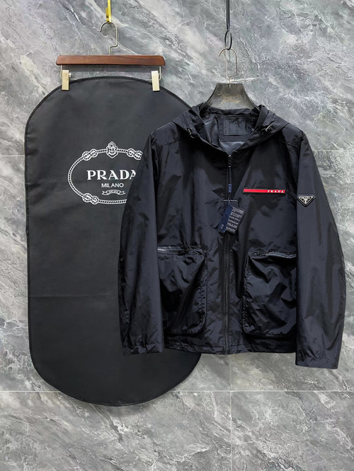 Prada Double-sided Jacket with High Comfort and Good Fit