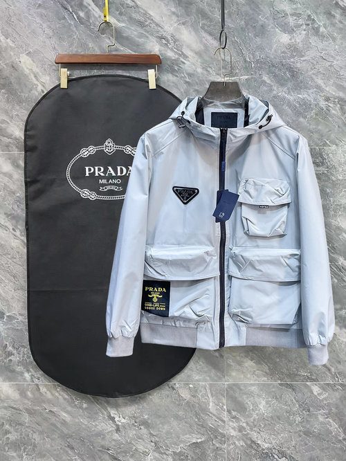 Prada Reversible Jacket with High Breathability