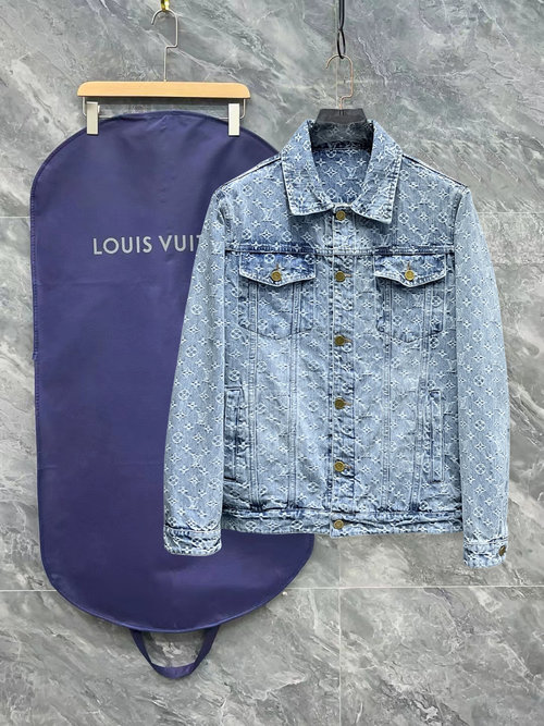 Louis Vuitton Retro - style Jacket with High - end Fabric