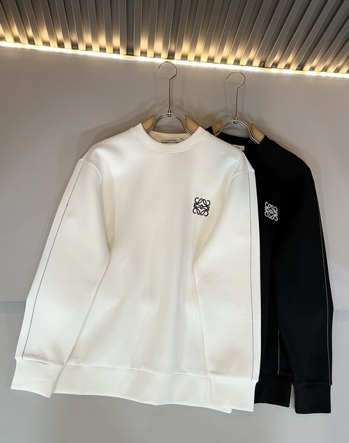 Loewe Logo Embroidery Air Cotton Sweatshirt