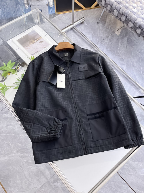 Fendi Exclusive Jacket Mimicking the Official Website Style