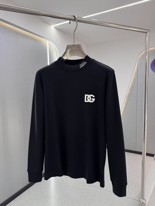 Dolce & Gabbana Custom Baby Fleece Undershirt with Logo Embroidery