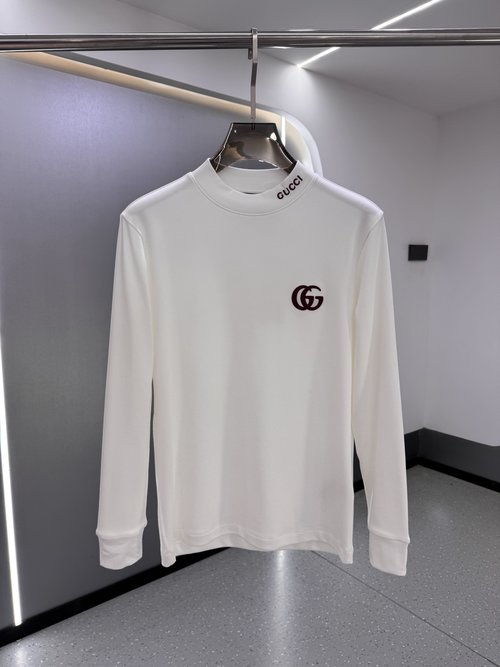 Gucci Custom Baby Fleece Undershirt with Logo Embroidery