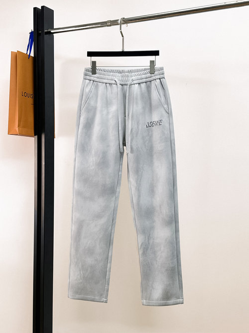 Loewe New Casual Pants with Classic Logo, Great Comfort