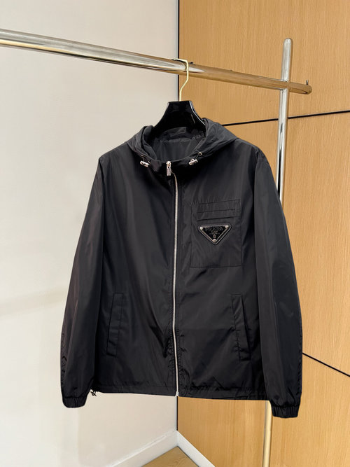 Prada Returnable Jackets with Premium Fabric