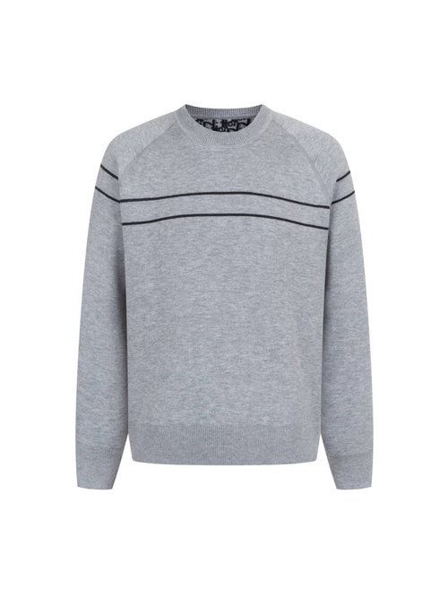 Dior Double-sided Cashmere Sweater with Oblique Pattern