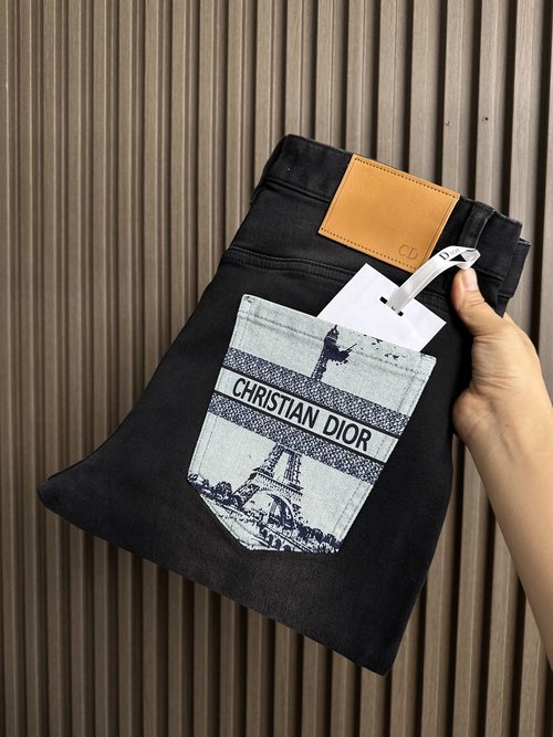Dior Comfortable-Fit Elastic Denim Jeans