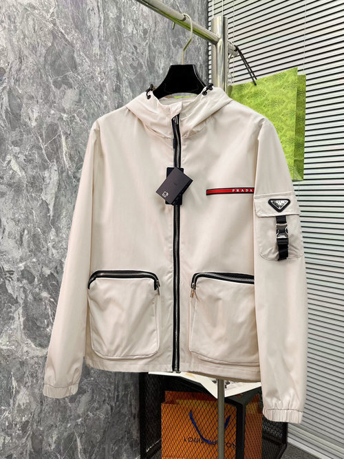 Prada Early Release Jacket Made of Premium Fabric