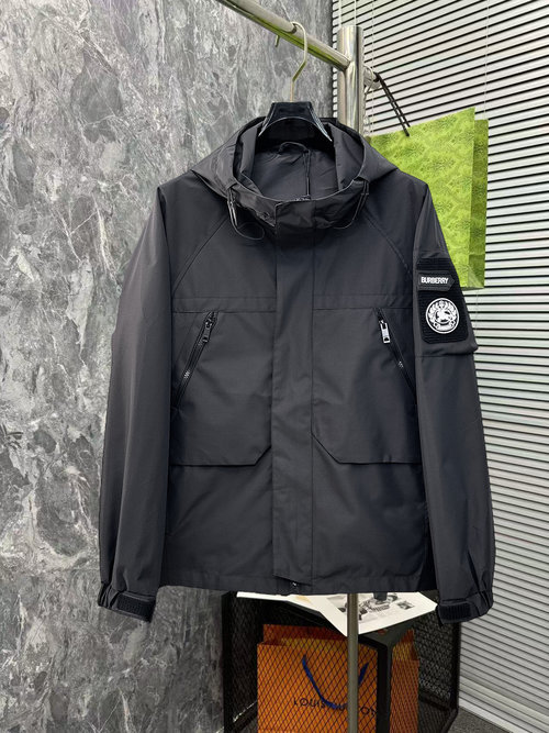 Burberry Double-Sided Premium Jacket for Maximum Comfort