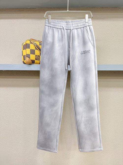 Loewe New Casual Pants with Logo, Great Comfort