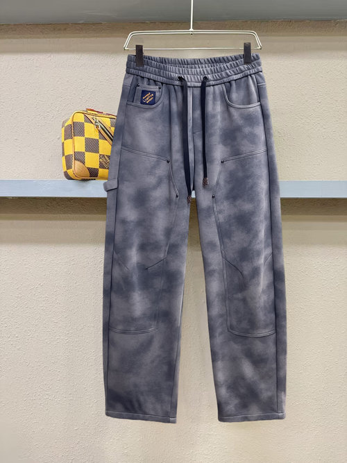 Louis Vuitton New Casual Pants with Logo, Great Comfort