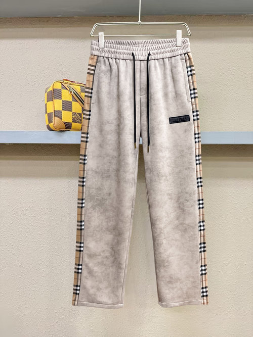 Burberry Retro-refundable Classic Logo Casual Pants