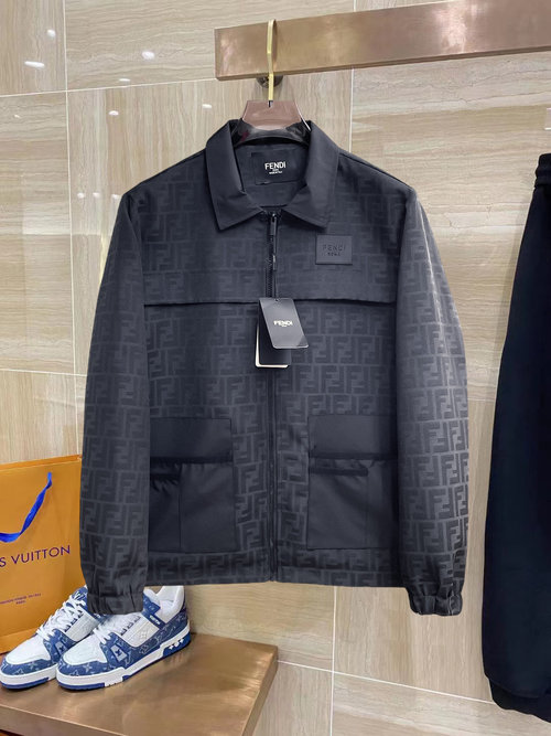 Fendi High-quality Jacket with Breathable Fabric