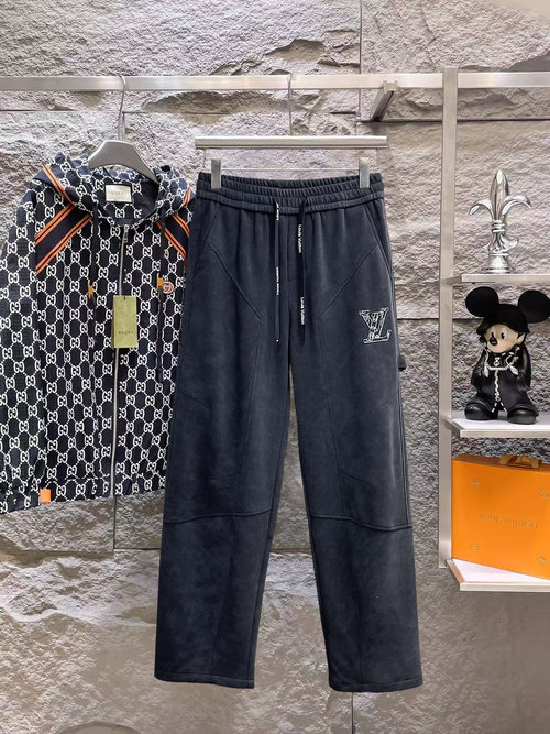 Louis Vuitton New Casual Pants with Logo and Good Comfort