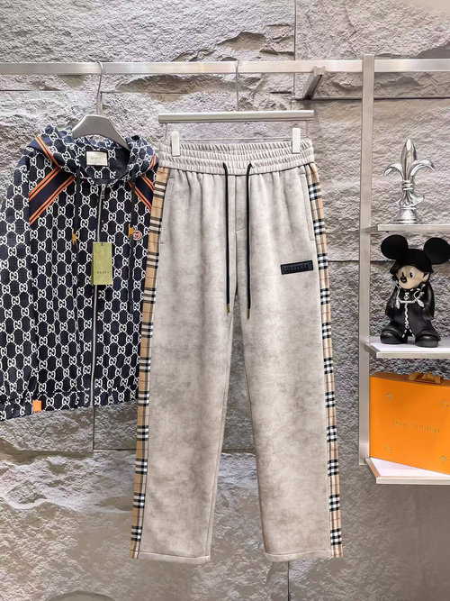 Burberry New Arrival Logo Casual Pants for High Comfort