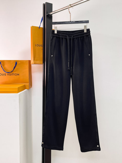 Balenciaga Classic Logo Casual Pants with Custom Fabric