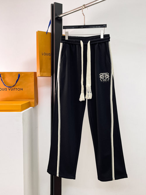 Balenciaga Classic Logo Casual Pants with Custom Fabric