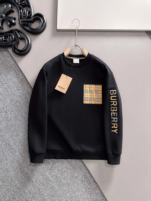Burberry Classic Logo Space Cotton Sweatshirt