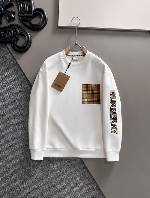Burberry Classic Logo Space Cotton Sweatshirt