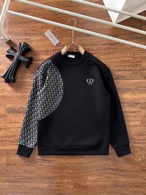 Dior Comfortable Space Cotton Hoodie with New Details