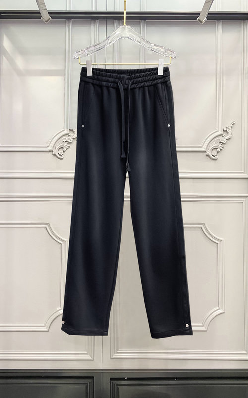 Balenciaga New Casual Pants with Distinctive Logo, High Comfort