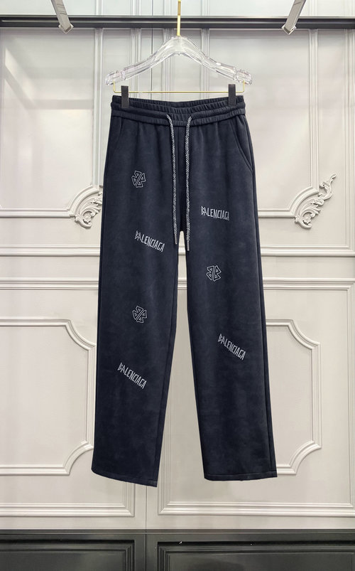 Balenciaga Newly Released Comfortable Casual Pants with Logo