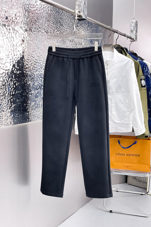 Loewe New Casual Pants with Logo, High Comfort