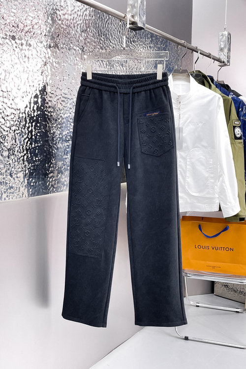 Louis Vuitton New Casual Pants with Logo, High Comfort
