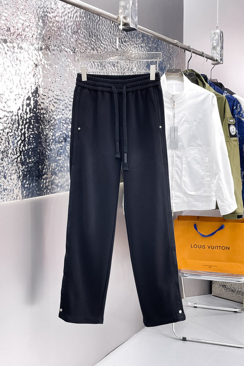Balenciaga New Casual Pants with Logo, High Comfort