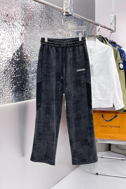 Balenciaga Casual Pants with Logo, High Comfort