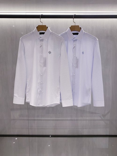 Prada Luxury Imported Cotton Long Sleeve Shirt