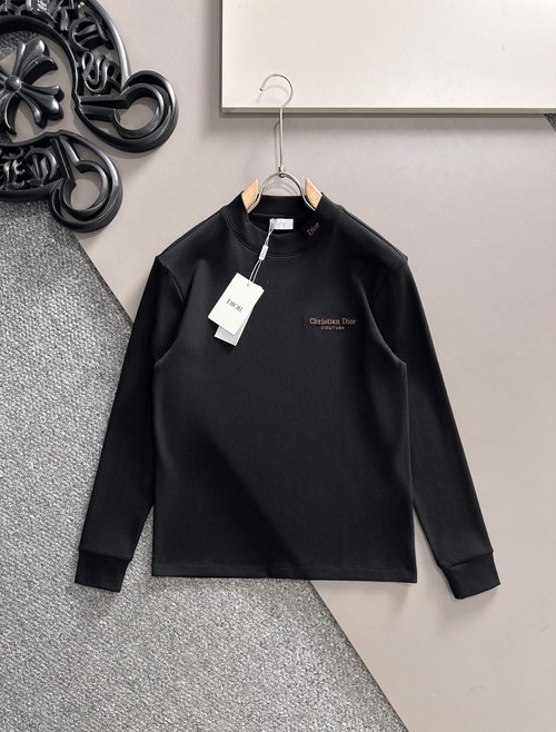 Dior Fashionable Long-sleeve T-Shirt for Casual and Business Use