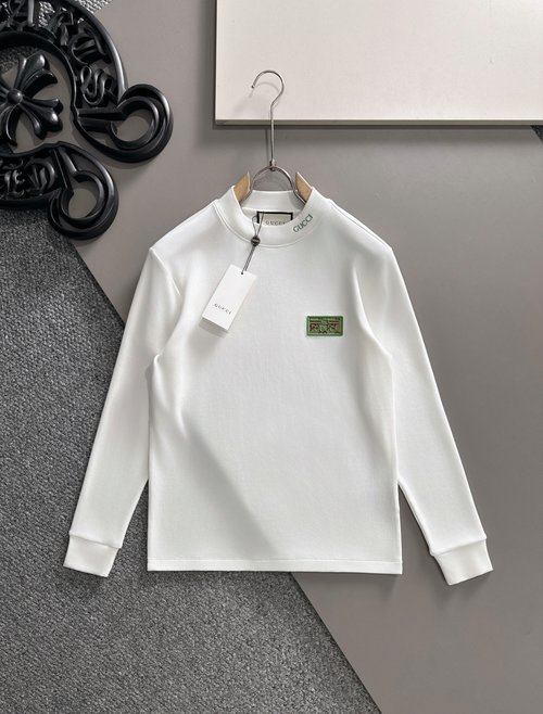 Gucci Fashionable Long-sleeve T-Shirt for Casual and Business Use