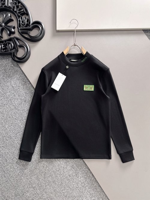 Gucci Fashionable Long-sleeve T-Shirt for Casual and Business Use