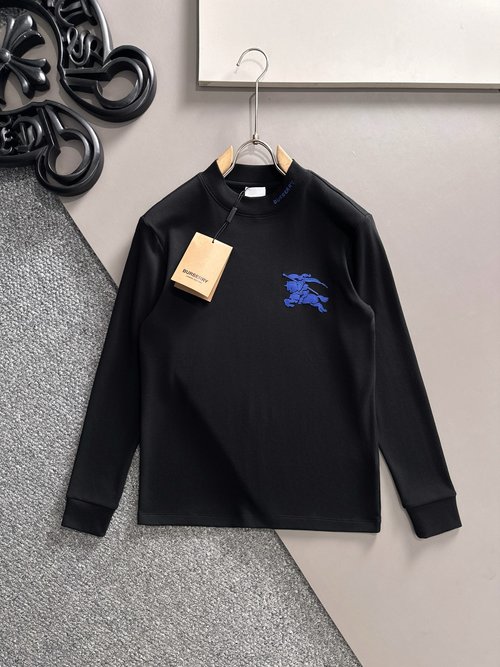 Burberry Fashionable Long-Sleeve T-Shirt with High Comfort