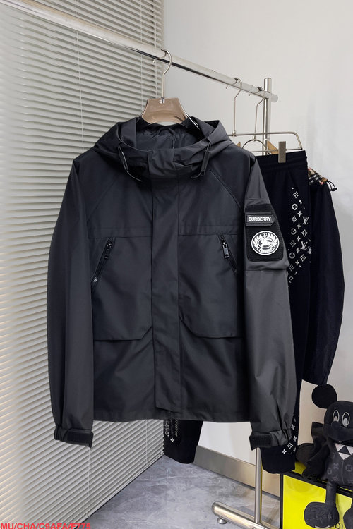 Burberry Double-sided Jacket with Premium Finishes