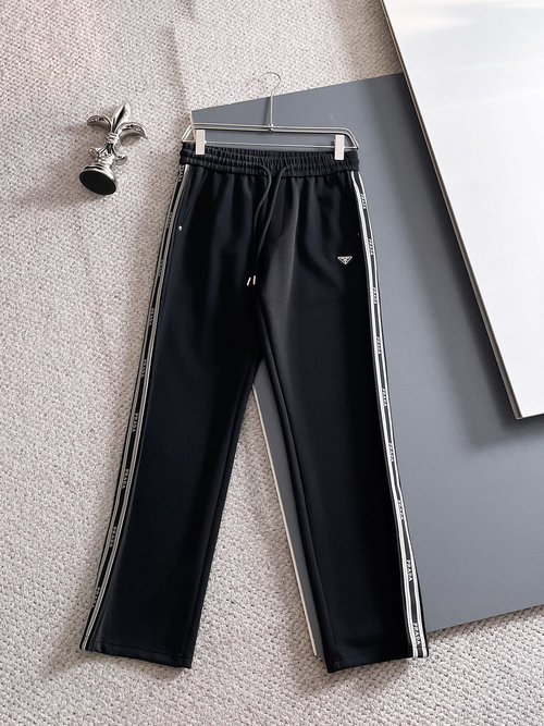 Prada New Style Casual Pants with Classic Logo