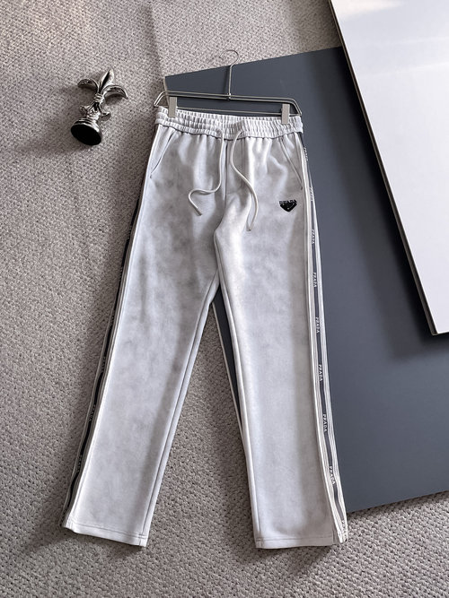 Prada New Style Casual Pants with Classic Logo